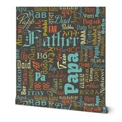 Happy Father day - Word Cloud