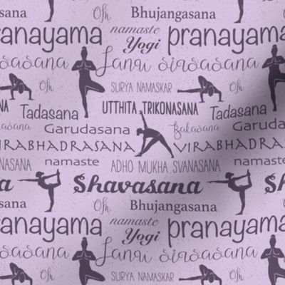 Sanskrit yoga poses, namaste