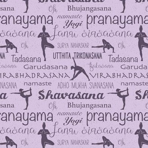 Sanskrit yoga poses, namaste