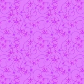 Neurons Flat Purple