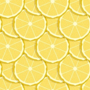 Lemon slice yellow