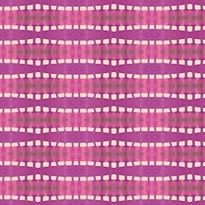 Pink and Purple Tie Dye Batik Stripes