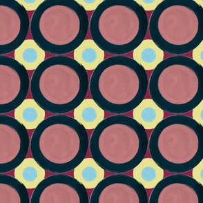 Color circle pattern 
