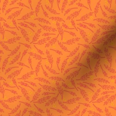 Tiger Grass Leaves - Tangerine