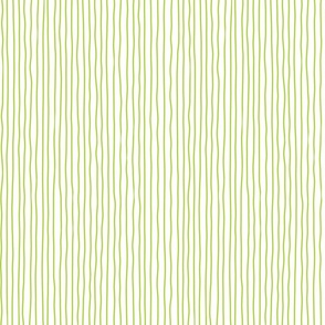 lime crooked lines on white - crooked lines coordinate - sf petal solids