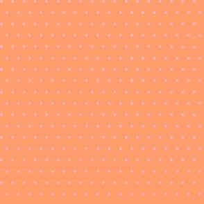 Cute polkadots orange and pink