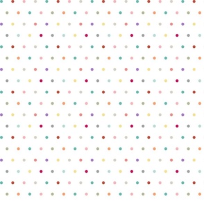 Cute polkadots confetti colours