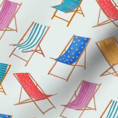 Beach Chairs Pale