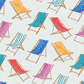 Beach Chairs Pale