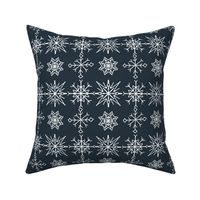 Snowflakes North Pole Blue