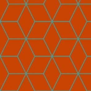 All Boxed in-Aqua Orange