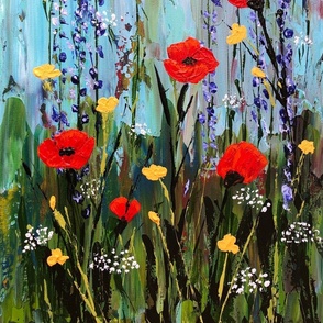 Poppy Garden for prints