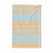 Lagoon Stripe aqua faded citrus 2