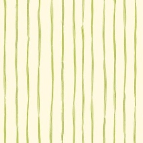 Boho Stripe Green & Yellow