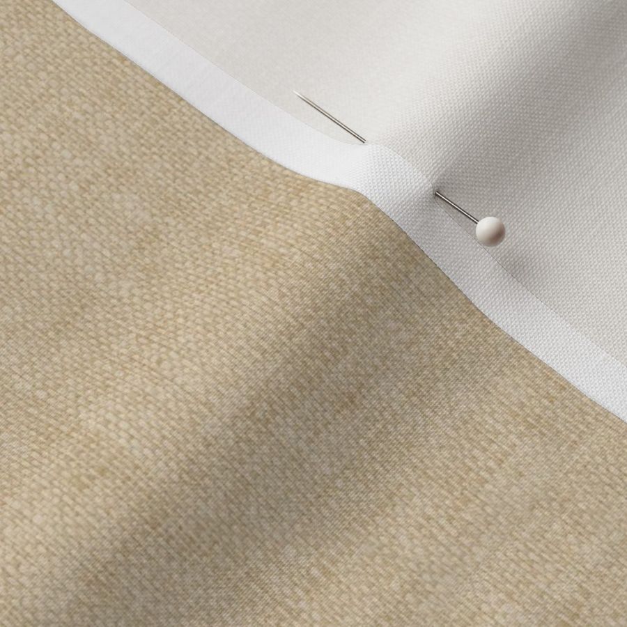 Solid Tan Linen