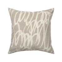 Chunky Squiggle Dove Grey Linen