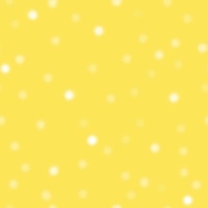 Blurry Polka Dot on Yellow