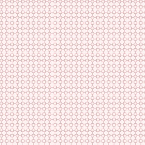 Geometric Grid on Pink