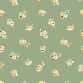 floral wilderness - airy // soft sage