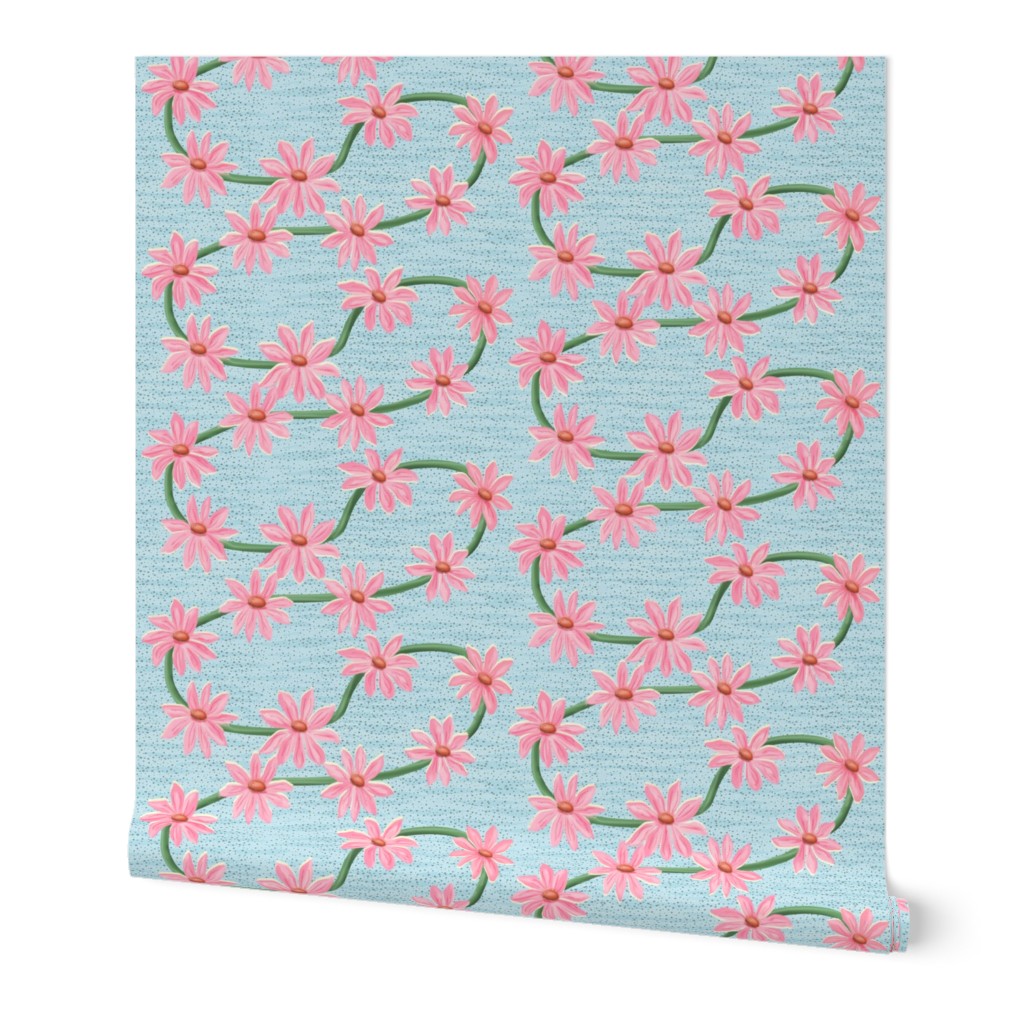 Endless Pink Daisy Chain