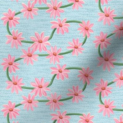 Endless Pink Daisy Chain