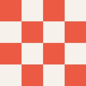Old Skool Check Jumbo | Red Checkered