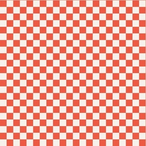 Old Skool Check  Sm | Red Checkered