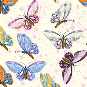 Butterfly Dreams Larger Pattern