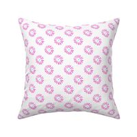 Daisy Dots in Pink - Small