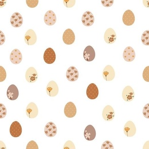 Easter eggs pattern