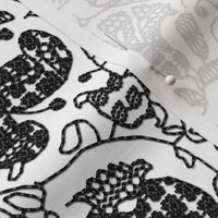Embroidered Elizabethan Blackwork