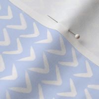 Pale blue chevron