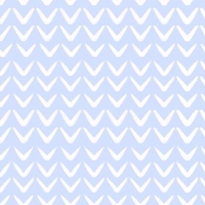 Pale blue chevron