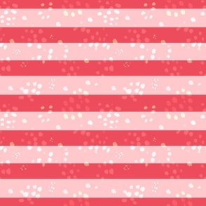 Sun-kissed coordinate pink stripes medium rotated