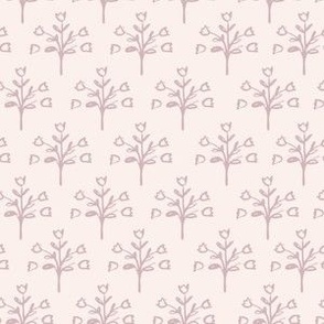 floral clamshell wallpaper soft lavender