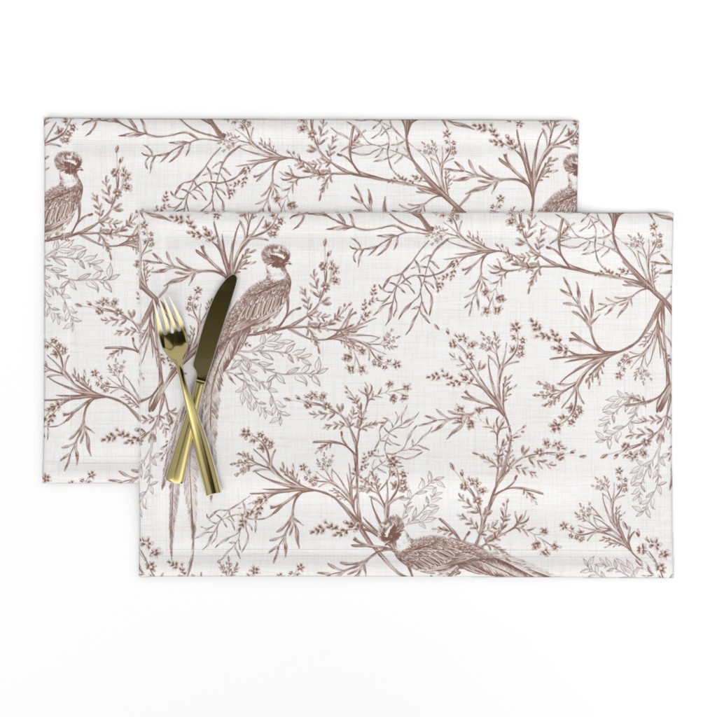 Chinoiserie Bird (Beige)