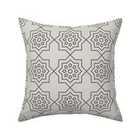 Geometric Pattern: Mahsa: Slate