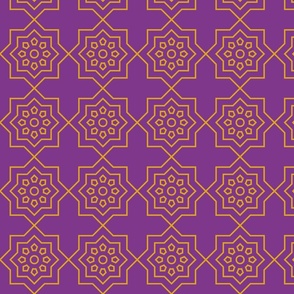 Geometric Pattern: Mahsa: Pansy