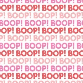Boop! - pink & red - LAD22