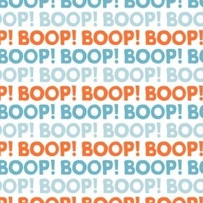 Boop! - blue/orange - LAD22