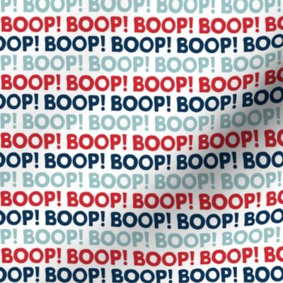 Boop! - red white and blue - LAD22