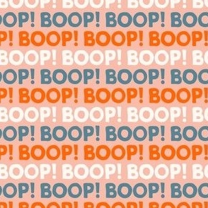 Boop! - pink orange teal - LAD22