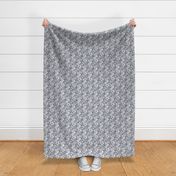 Dog Park Mini- Cold Neutrals- Dog Fabric- Corgi- Chihuahua- Doxie- Dashchund- Pug- Shih Tzu- Poodle- Schnauzer- Spaniel- Rescue Dogs Wallpaper