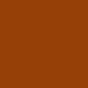 Solid Warm Terracotta Brown