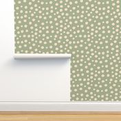 Polka Dots Green