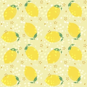 Sun-kissed lemons medium