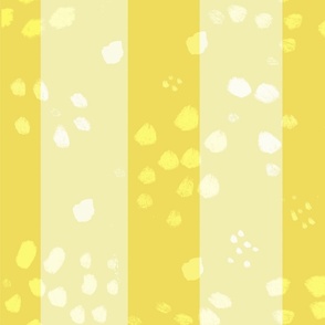 Sun-kissed lemons coordinate stripes large