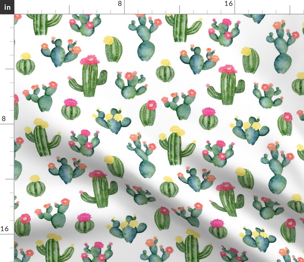 Flowering Cacti - Angelina Maria Designs