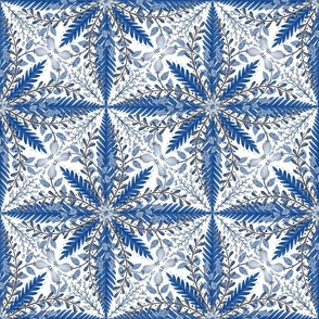 blue & White -kaleidoscope _small