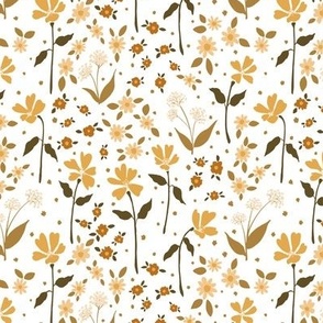 Golden Meadows Floral - Angelina Maria Designs